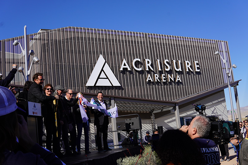 Acrisure Arena Ribbon Cutting December 14, 2022