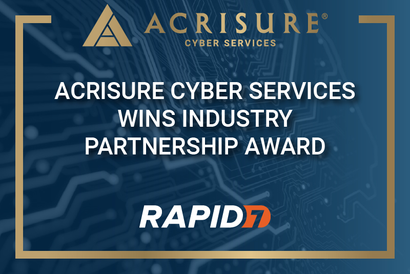 Rapid7 Cyber Services Award